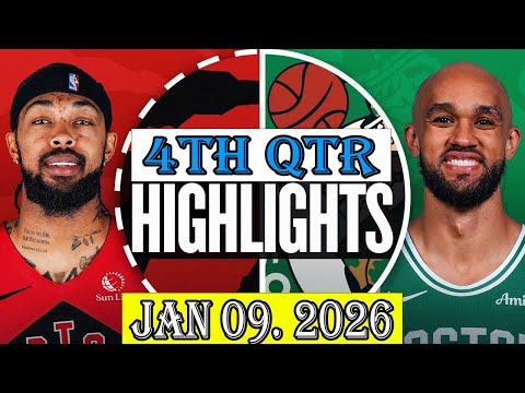 Boston Celtics vs Toronto Raptors 4th Qtr Jan 09.2026 Highlights | NBA hightlight