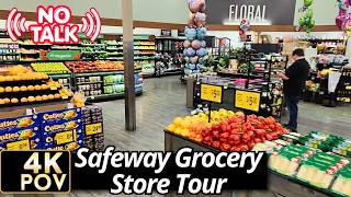 Safeway #2 (Grocery Store): Full Walkthrough Tour | Ambient 4K POV | Monday Morning | No Commentary