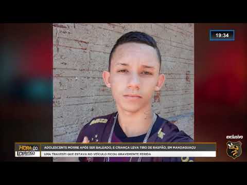 Adolescente morre após ser baleado, e criança leva tiro de raspão, em Mandaguaçu