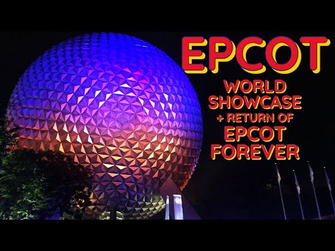 Epcot's World Showcase + Epcot Forever Fireworks - Return of Post-Pandemic Fireworks to Disney World