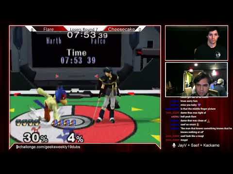 Geeksboro Melee Weekly 19 - Flare vs Cheesecake
