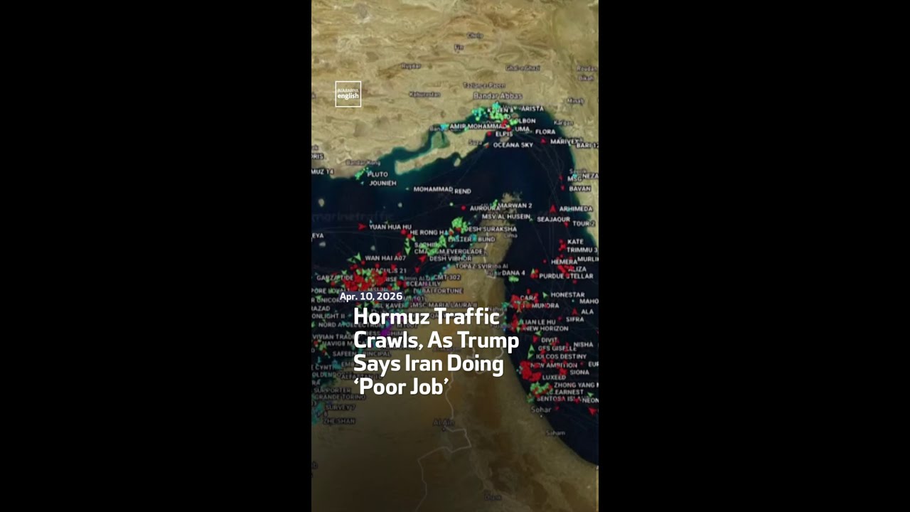 Video | Hormuz Traffic Crawls, As Trump Says Iran Doing ‘Poor Job’