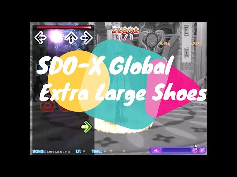 Max Combo!!! SDO-X Global : Extra Large Shoes (HARD)