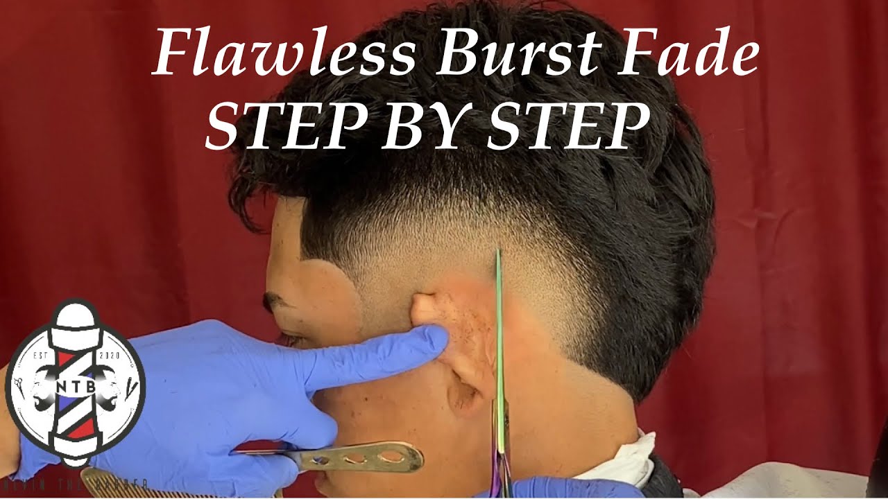 Flawless Textured Burst Fade | Barber Tutorial