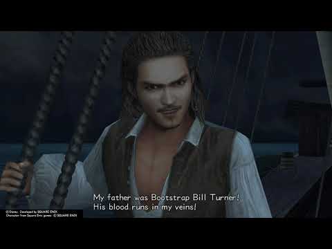 Kingdom Hearts II Final Mix (PS4) Cutscene #201 - The Party gets tricked by Barbossa and Pete