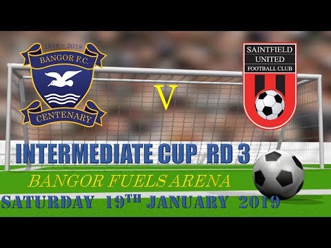 Bangor FC v Saintfield Utd