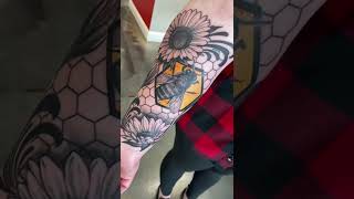 Honey Bee Tattoo Timelapse