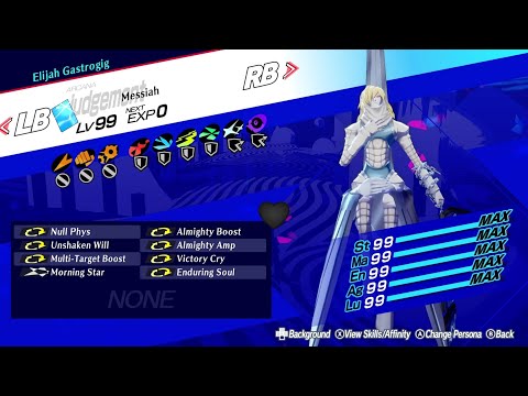 Persona 3 Reload: Maxed out Messiah show case (Hard/No DLC).