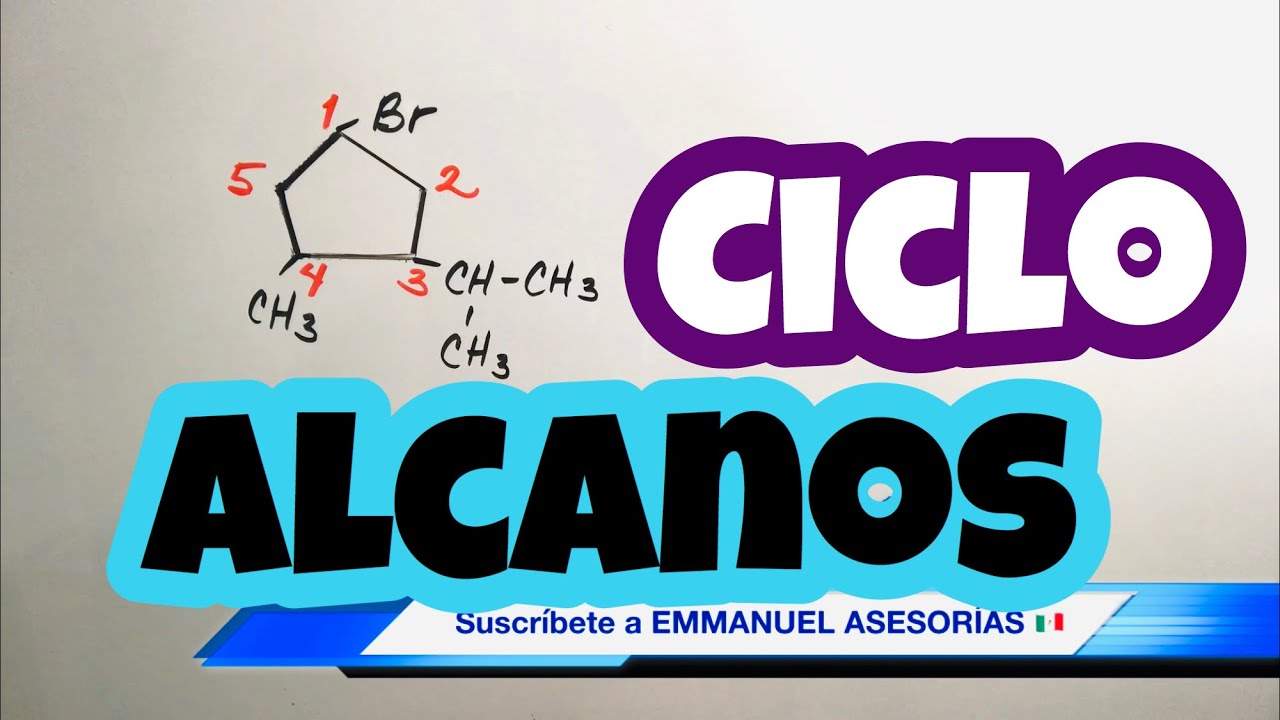 Nomenclatura de Cicloalcanos | Hidrocarburos | Química Orgánica ⚗🧪 IUPAC