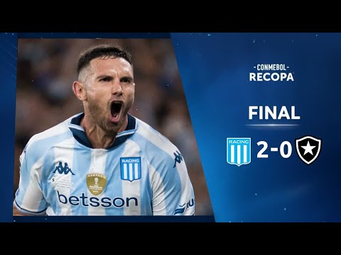 Gols e lances de Racing x Botafogo
