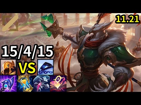 Azir Mid vs Xerath - KR Grandmaster | Patch 11.21