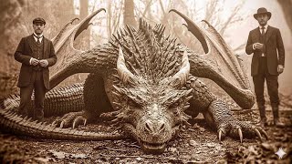 Dos hombres posan con un esqueleto de dinosaurio que encontraron. Décadas después, los expertos...