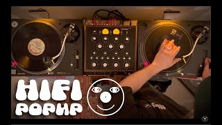 Video thumbnail for Disco Boogie Jazz Vinyl Mix on Condesa Carmen V - DJ Blue Funk - April 2025 by HiFi Pop Up