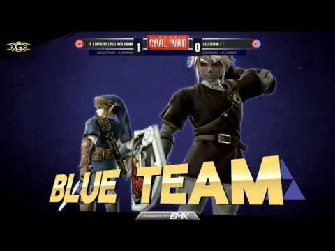 2GGC: Civil War - Fatality & Rich Brown Vs. Scizor & T Pools Winners Side