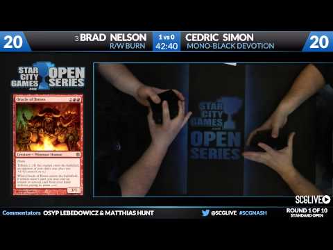 SCGNASH - Standard - Round 1 - Brad Nelson vs Cedric Simon
