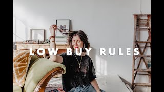 HOW TO STOP SHOPPING: RULES TO HAVE A SUCCESSFUL LOW BUY