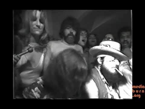 Dr. John performing with Ronee Blakley at 1976 party at Sally Kirkland's house