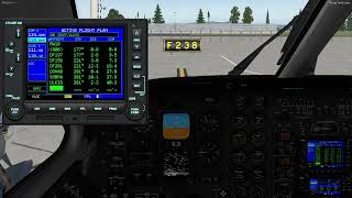 KingAir C90B X-plane 11 VATSIM flight