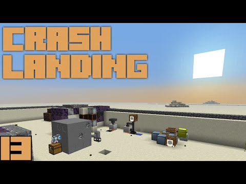 Minecraft Crash Landing - Automatic Ore Sifting [E13]
