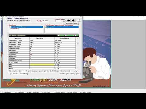 Pathogold LIMS software hindi tutorial