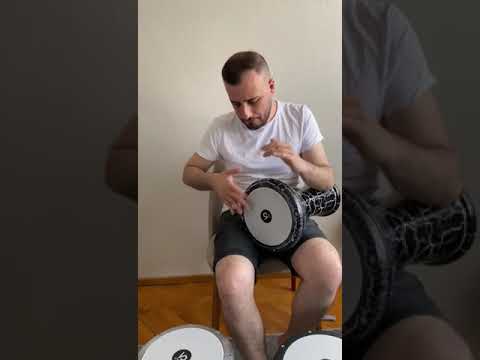 Vatan Darbuka® "Anatolian Motifs in Red" Doumbek/Darbuka - Tuning Lugs & Rmvble Head (8 ½ in.) - US🇺🇸 Shipping image 3