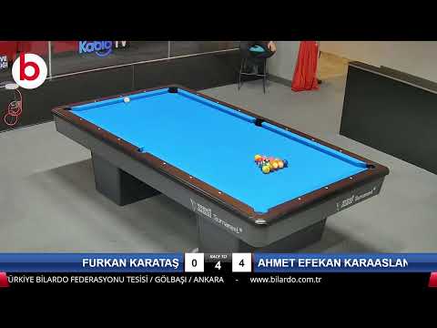 FURKAN KARATAŞ & AHMET EFEKAN KARAASLAN Bilardo Maçı - 