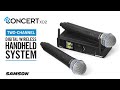 Samson Concert XD2 Handheld Two-Channel Digital Wireless System