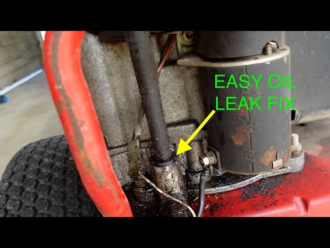 Briggs & Stratton Dipstick Tube Grommet Replacement OIL LEAK FIX