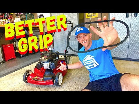 HOW TO REPLACE THE DRIVE BELT ON A FRONT WHEEL DRIVE TORO RECYCLER LAWN MOWER (The Easy Way)