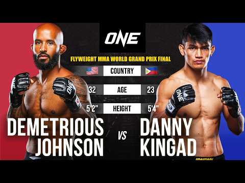 Demetrious Johnson vs Danny Kingad full fight