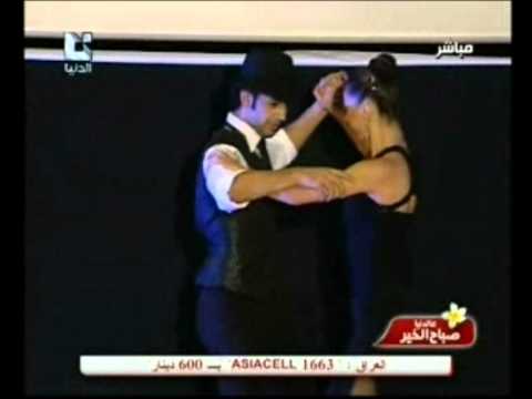 Amr karkout & Yara Eid dancing  tango