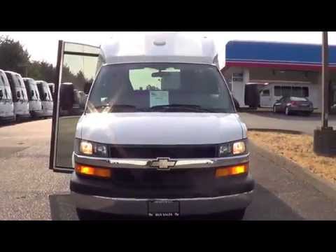 Northwest Bus Sales Used 2009 Chevy Turtle Top 14 Passenger Shuttle Bus  S44266