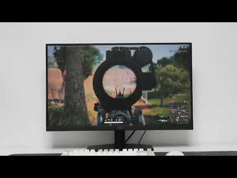 배틀그라운드 플레이(알파스캔 AOC Q27G40E 게이밍 180 QHD FAST IPS 프리싱크 AI HDR 무결점)