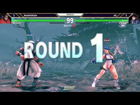 WNF 2017 SFV - BushinStyle (Rashid) vs JD (Cammy)