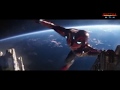 Spiderman In Space (Spiderman dans l'Espace). Extrait : Avengers Infinity war 2018. VF