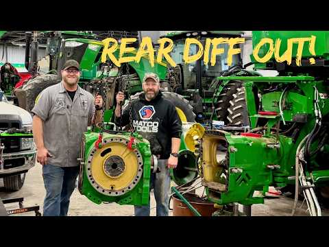 9RX 640 Tear Down Continues — We Finally Pulled the Rear Differential