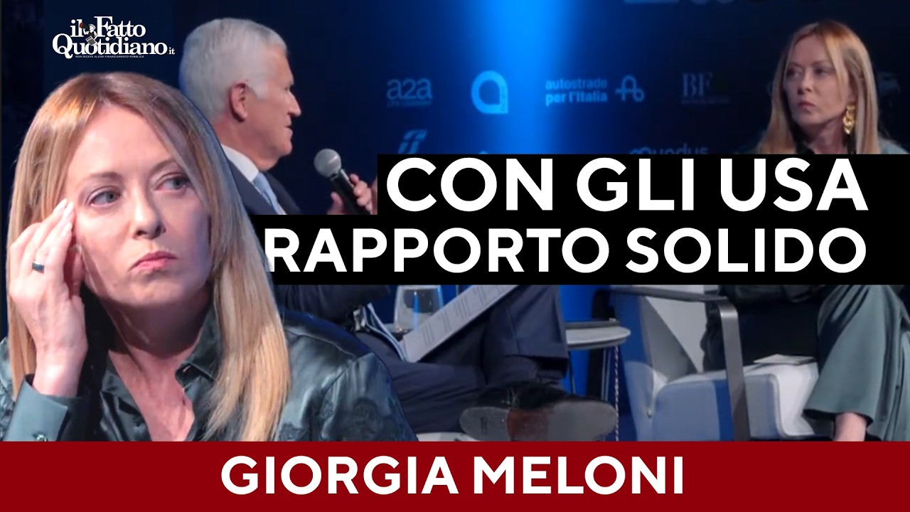 Trump e Meloni, la premier frena lo scontro: “Non cambio idea sull’alleanza con gli Stati Uniti”