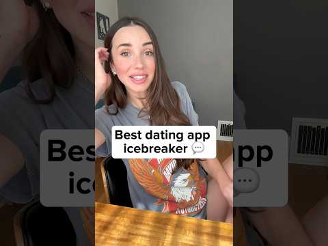 Best dating app icebreaker… #datingcoach #datingcoachformen #bumblepartner