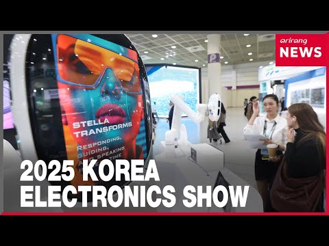 Korea Electronics Show 2025 begins with spotlight on AI, robotics innovations
