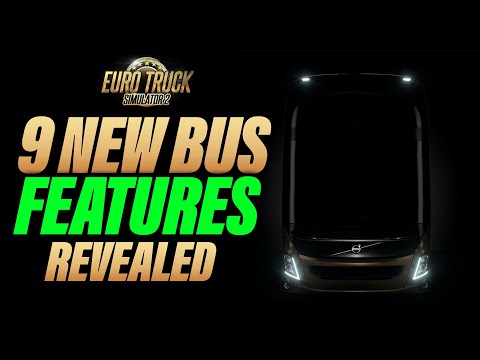 9 New Bus/Coaches Features Revealed in ETS2