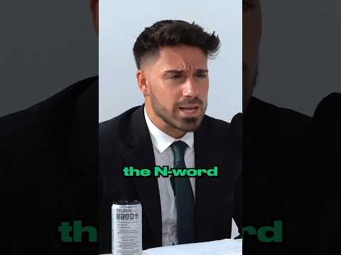 He said anyone can say the N-WORD?