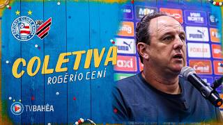 COLETIVA - ROGÉRIO CENI - BAHIA 3 x 0 ATHLETICO/PR - BRASILEIRO (01/04/26)
