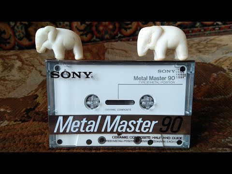 SONY Metal Master 90 - [1988] top cassete
