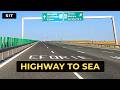 Driving From Bucharest To Constanta On A2 Motorway