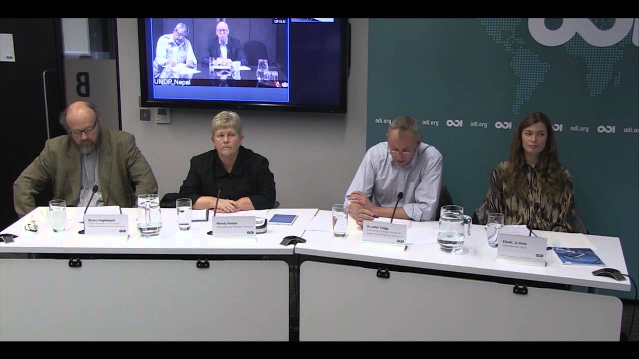 Disaster risk reduction in action  live Nepal case study - Panel Discussion