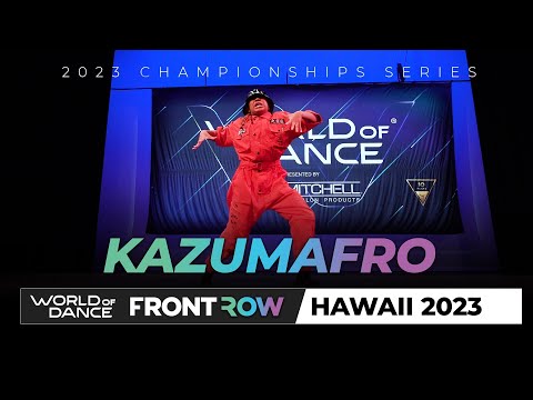 Kazumafro | Showcase | FrontRow | World of Dance Hawaii 2023 | #WODHI23