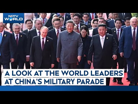 China Victory Parade 2025 | A Look At The World Leaders At China's Military Parade