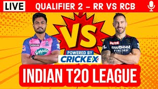 LIVE: RR vs RCB | 2nd Innings | Live Scores & Hindi Commentary | Rajasthan Vs Bangalore | IPL - 2022