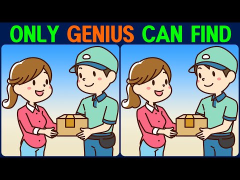 Puzzle / Find the Difference │ Increase your concentration and keep your brain healthy!