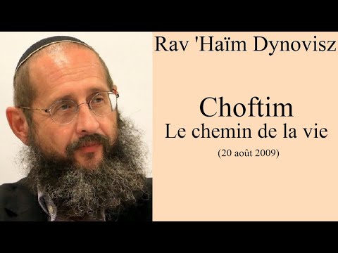 Rav 'Haïm Dynovisz - 48 Choftim - Le chemin de la vie